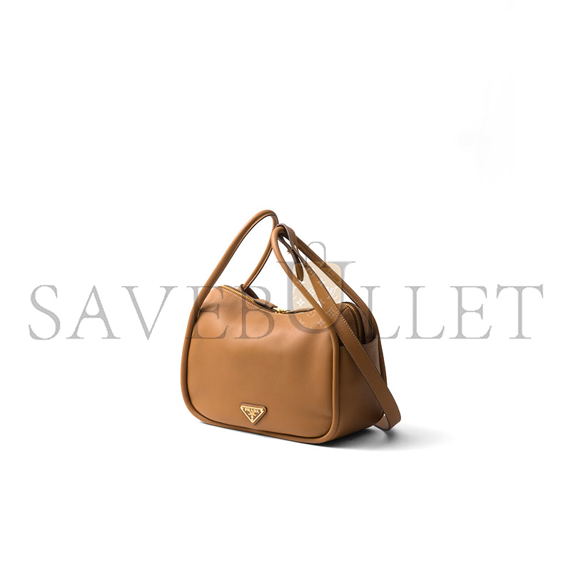 Pra*a darling leather handbag 1ba451 (25*18*10.5cm)